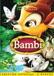 Carátula de Bambi, Clásico Disney número 5, 1942