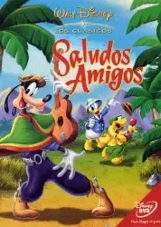 Carátula de Saludos Amigos, Clásico Disney número 6, 1942