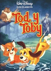 Carátula de Tod y Toby, Clásico Disney número 24, 1981