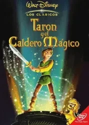 Carátula de Taron y el Caldero Mágico, Clásico Disney número 25, 1985