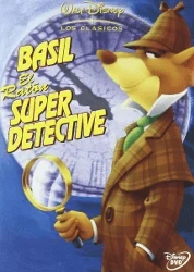 Carátula de Basil, el ratón superdetective, Clásico Disney número 26, 1986