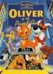 Carátula de Oliver y su pandilla, Clásico Disney número 27, 1988