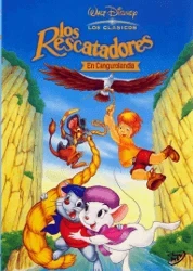 Carátula de Los Rescatadores en Cangurolandia, Clásico Disney número 29, 1990