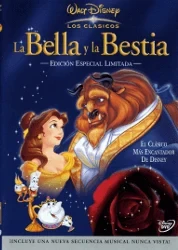 Carátula de La Bella y la Bestia, Clásico Disney número 30, 1991