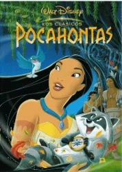 Carátula de Pocahontas, Clásico Disney número 33, 1995