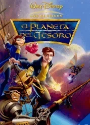Carátula de El Planeta del Tesoro, Clásico Disney número 43, 2002