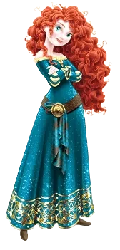 Merida Princesa Disney - Brave