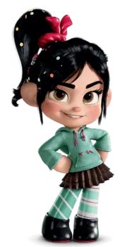 Vanellope Princesa Disney - Rompe Ralph