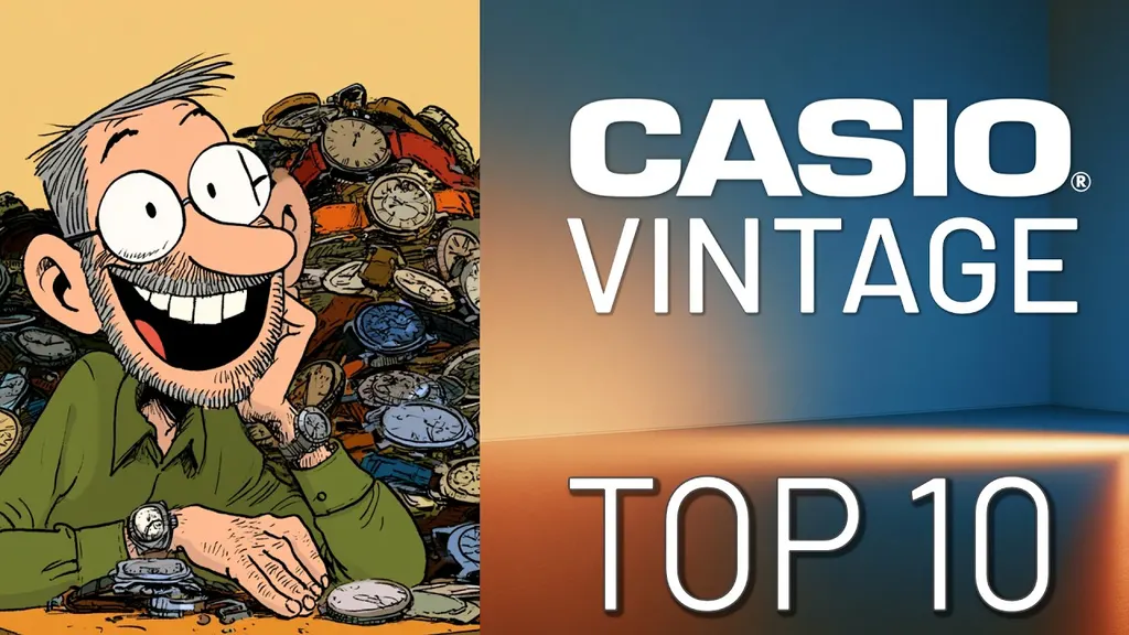 Miniatura del vídeo de El Club de los Relojancios con diez relojes Casio Vintage